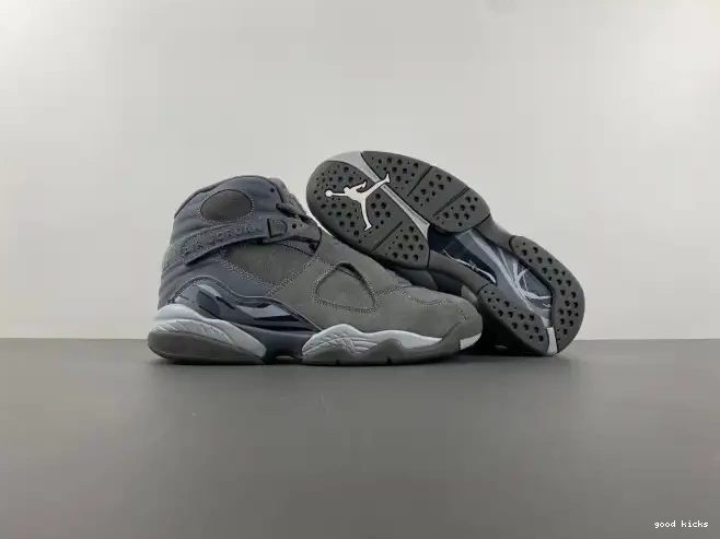Rep 305381-014 Grey Retro Jordan 8 Cool 0608